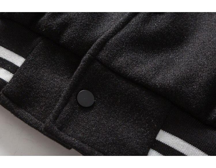 Patchwork Baseball Varsity Jacket