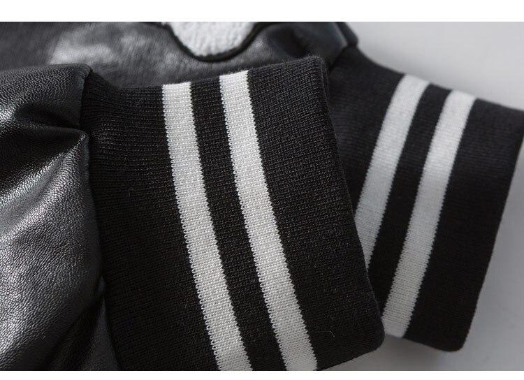 Patchwork Baseball Varsity Jacket