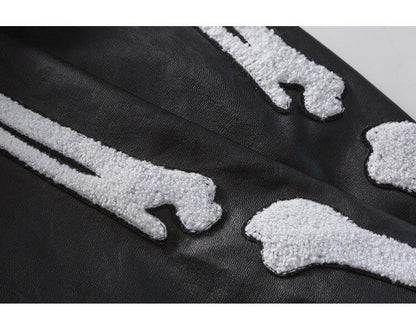 Patchwork Baseball Varsity Jacket
