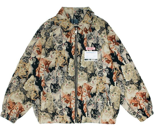 Cat Painting Jacket