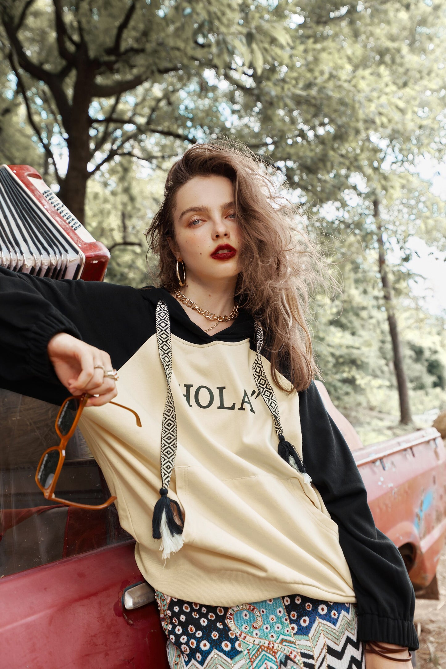 Harajuku Letter Print Sweatshirt