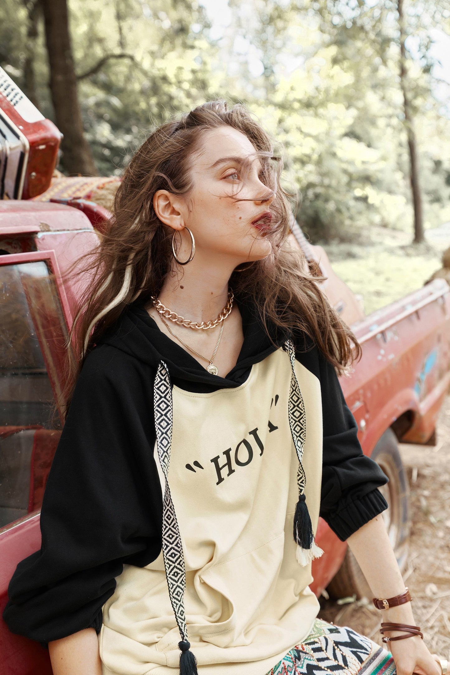 Harajuku Letter Print Sweatshirt