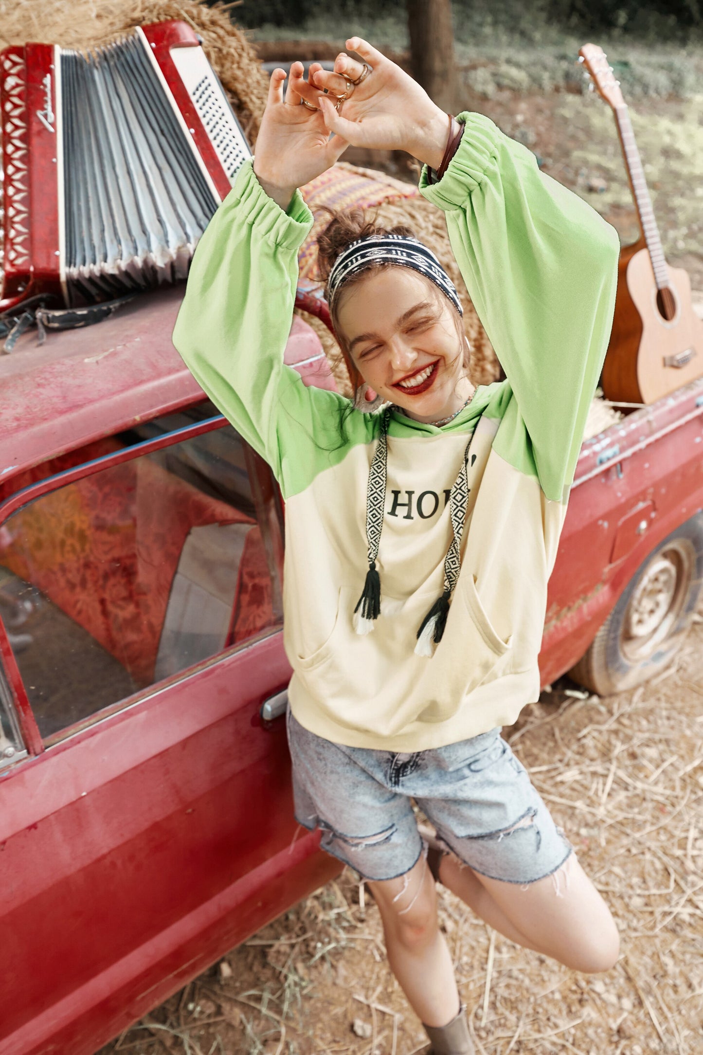 Harajuku Letter Print Sweatshirt