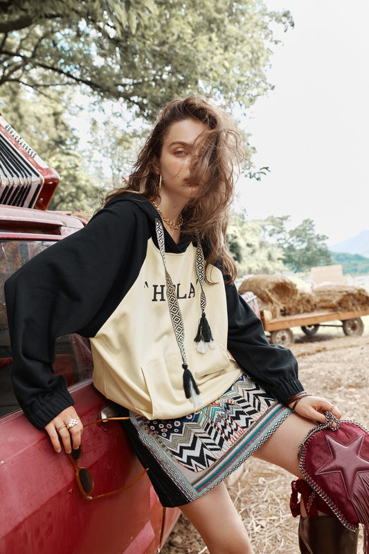 Harajuku Letter Print Sweatshirt