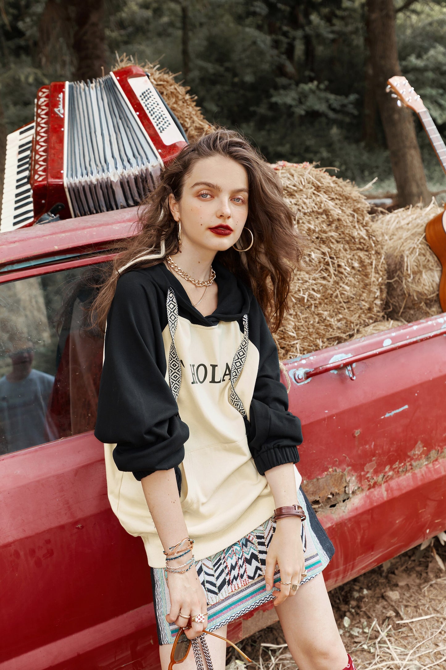 Harajuku Letter Print Sweatshirt