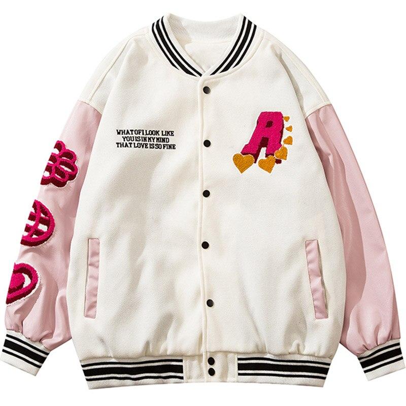 Furry Patchwork Oversized Bomber
