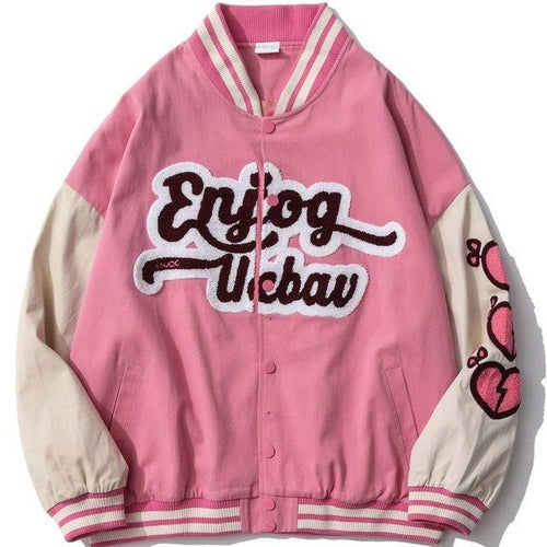 College Style Baseball Jacket