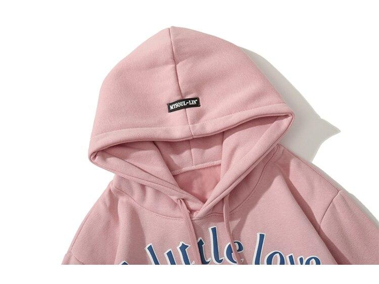 Girl Letter Printed Hoodie