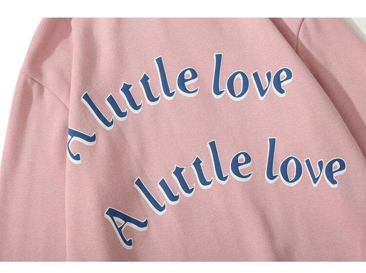 Girl Letter Printed Hoodie