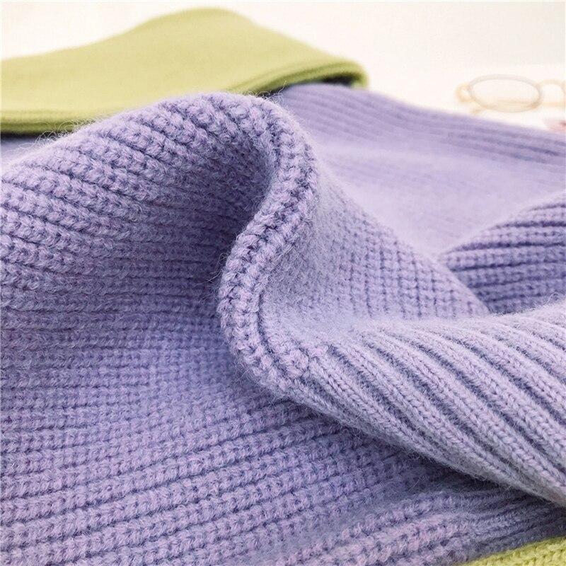 Cold Winter Women Knitted Turtleneck Thicken Sweaters Casual Basic