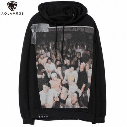 Hoodie Men Hip Hop Boys Hooded Tops Harajuku Hipster High Street