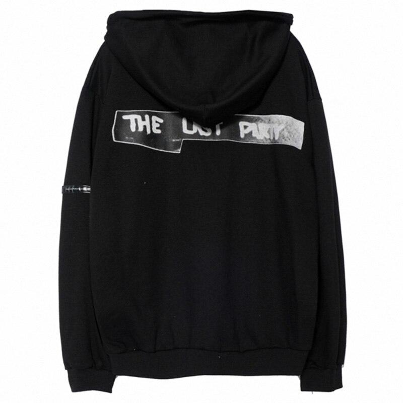Hoodie Men Hip Hop Boys Hooded Tops Harajuku Hipster High Street
