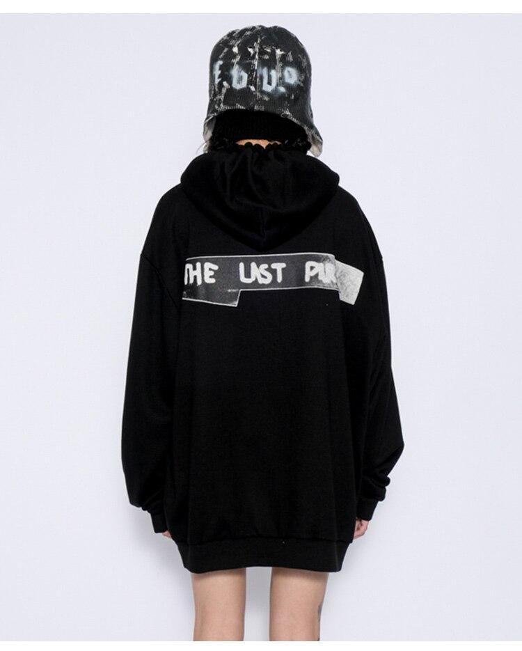 Hoodie Men Hip Hop Boys Hooded Tops Harajuku Hipster High Street