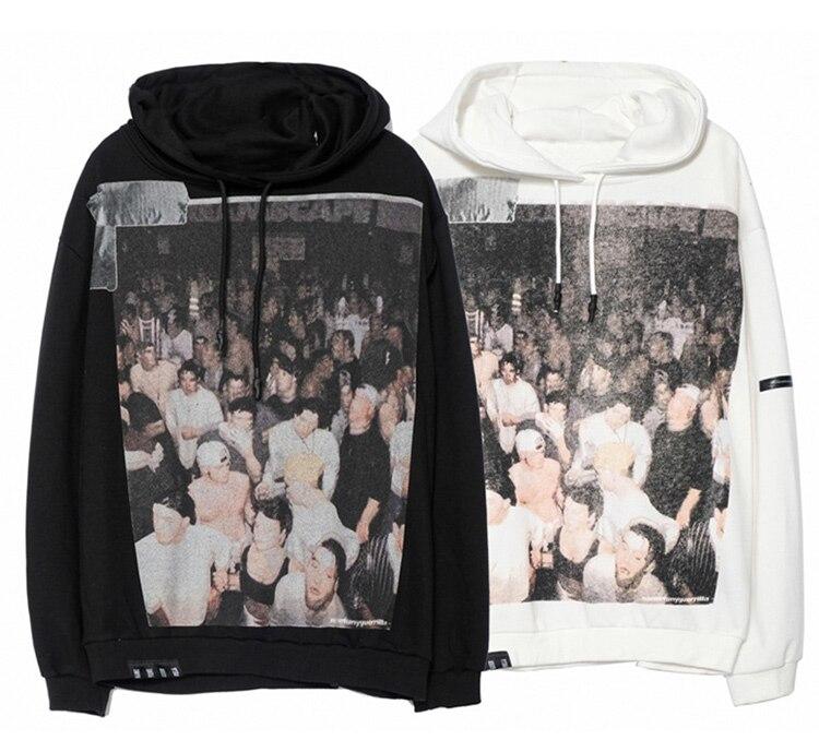 Hoodie Men Hip Hop Boys Hooded Tops Harajuku Hipster High Street