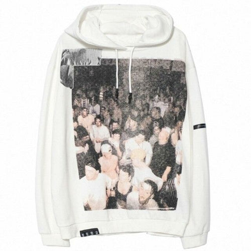 Hoodie Men Hip Hop Boys Hooded Tops Harajuku Hipster High Street