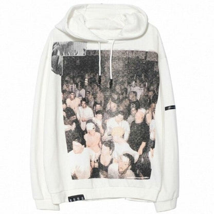 Hoodie Men Hip Hop Boys Hooded Tops Harajuku Hipster High Street