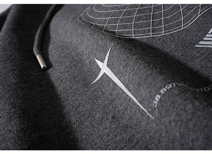 Hit Color Patches Loose Retro Sweater