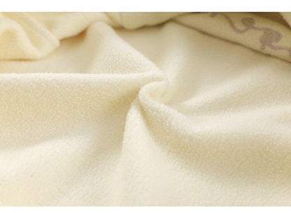 Hoodie Men Furry Patchwork Big Pockets Letter Graphic  Embroidery